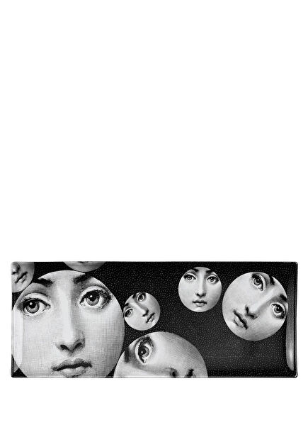 Variazioni N242 Black & White Porcelain Tray