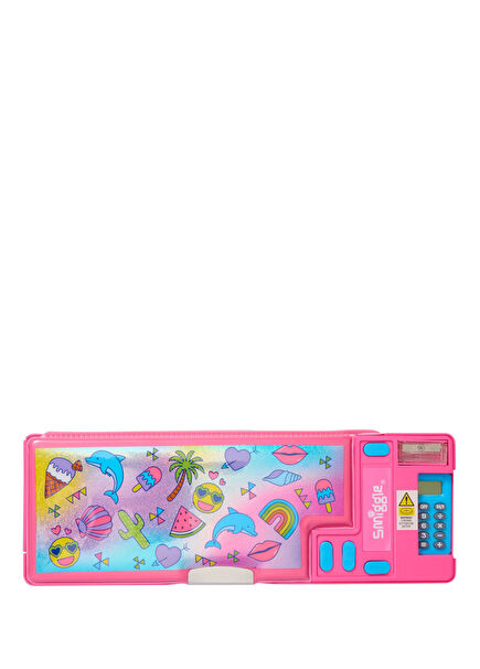 Wonder World Pembe Desenli Pop Out Kız Çocuk Kalem Kutusu
