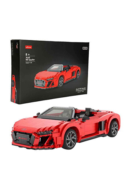 1:14 Audi R8 Spyder 1440 Piece 8+ Years Old Model Car Construction Set