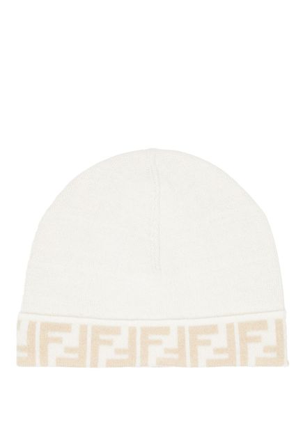 Bej Unisex Çocuk Yün Şapka