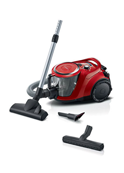 BGC41Q69 Serie 6 Kırmızı Toz Torbasız Elektrik Süpürgesi