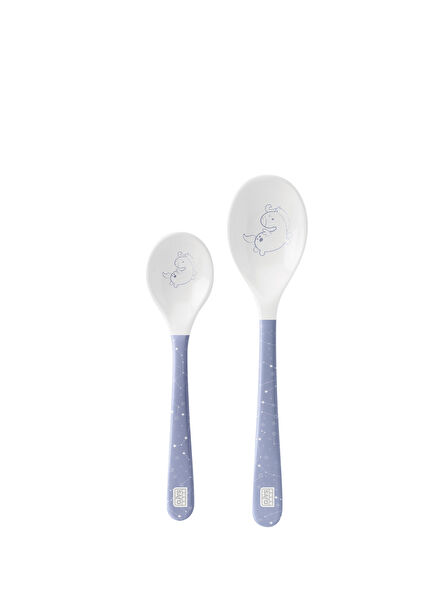Unicorn 2-Pack Melamine Feeding Spoon