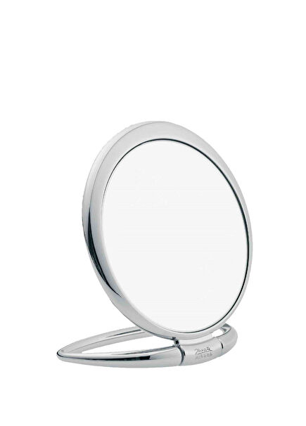 Double-Sided Silver Table Mirror