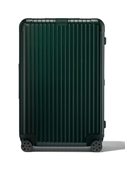 Essential Check In L Dark Green Suitcase