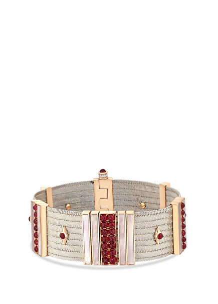 Heartbeat Diamond Women's Gold Bracelet