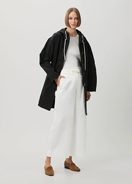 Village Black Hooded Parka