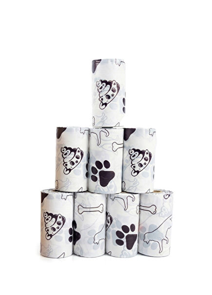 UBPet I Mösta Scented 120 Pieces 8 Roll Dog Waste Bags