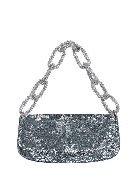 Soho Silver Evening Dress