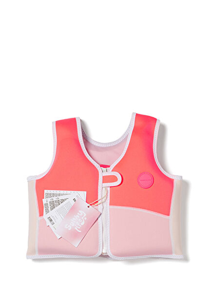 Melody the Mermaid Pink Kids Swimming Vest 2-3