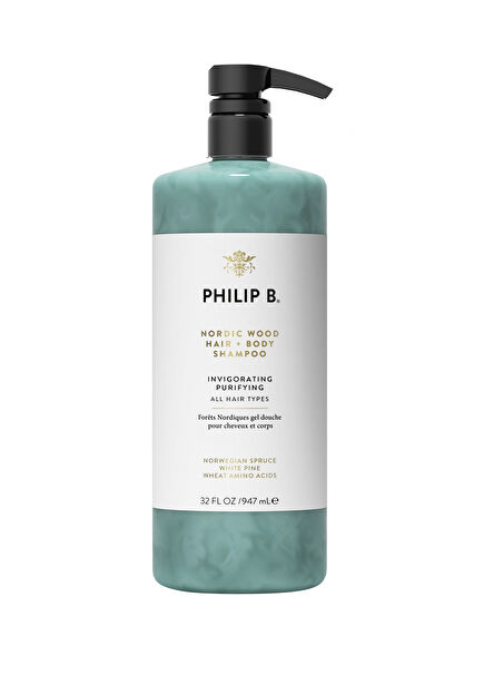 Nordic Wood Revitalizing and Purifying Hair and Body Shampoo 947 ml
