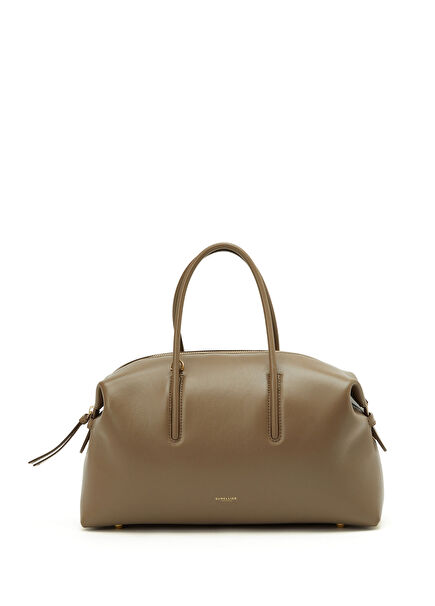The Midi Stockholm Khaki Women's Leather Bag