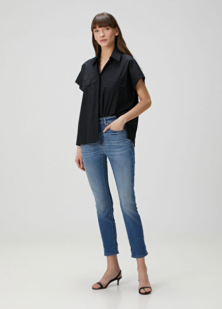Relaxed Skinny Mavi Jean Pantolon