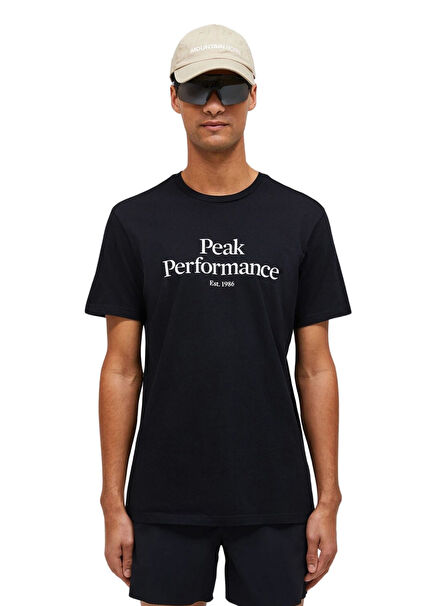 Original Siyah Kısa Kollu Erkek T-Shirt