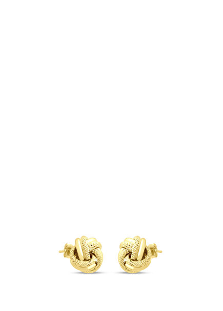 Node 14K Gold Women's Earrings