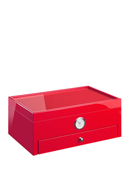 Italy Handmade Roma Collection Special Club Edition Red 100's Humidor Puro Kutusu
