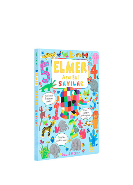 Elmer Ara Bul Numbers Children's Activity Book