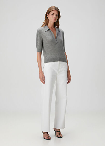 Bonnie Relaxed White Jeans