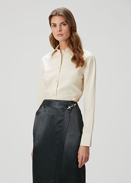 Aliska Cream Shirt