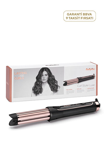 C112E Curl Styler Luxe Siyah Şekillendirici
