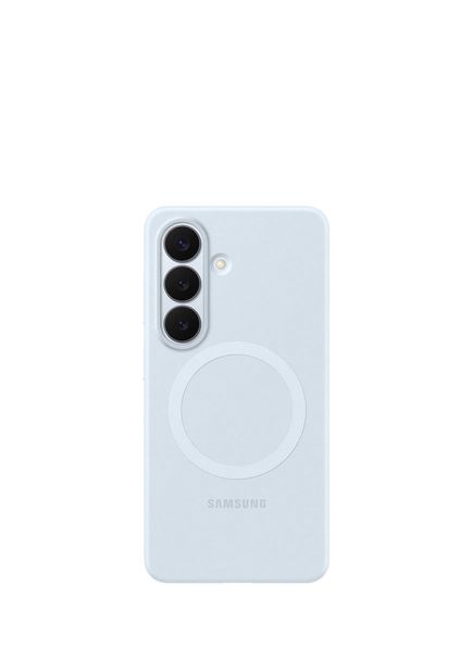 Galaxy S26 Açık Mavi Silikon Magnet Telefon Kılıfı
