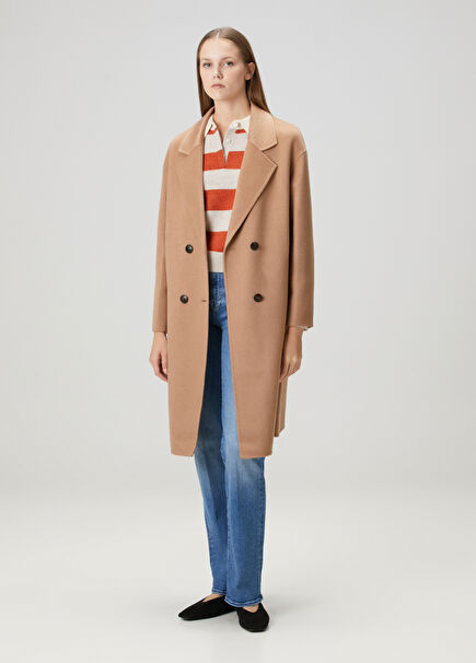 Kaku Kamel Cashmere Coat