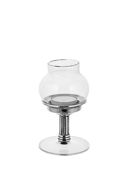 Tin Glass Candle Holder