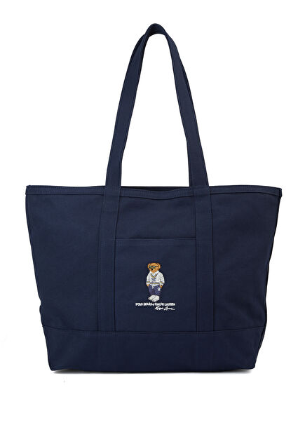 Polo Bear Navy Blue Men's Canvas Bag