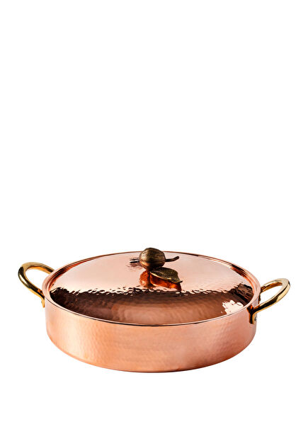 Héritage Collection Copper Shallow Pot 38 cm