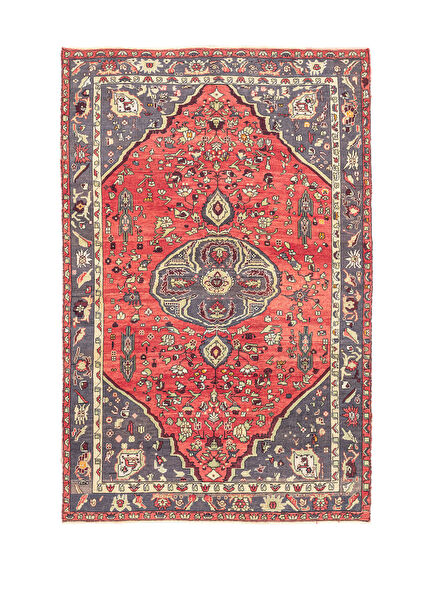 Piravi Çiçek Desenli El Dokuma Halı 217x334 cm