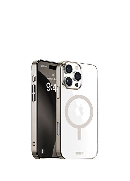 iPhone 16 Pro Max Titanium Gray Magsafe Slim Fit Phone Case