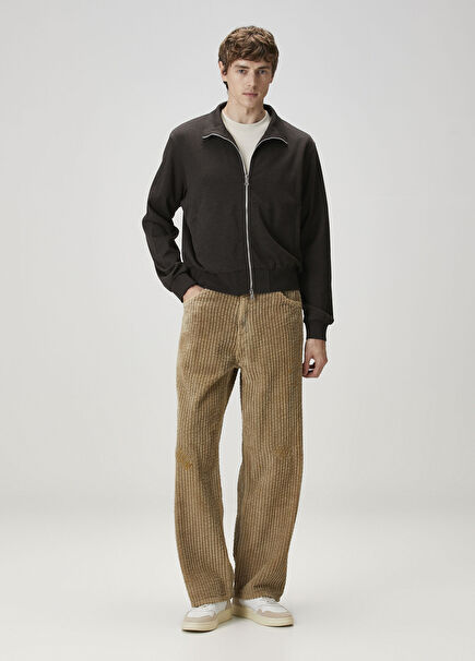 Taba Kadife Pantolon