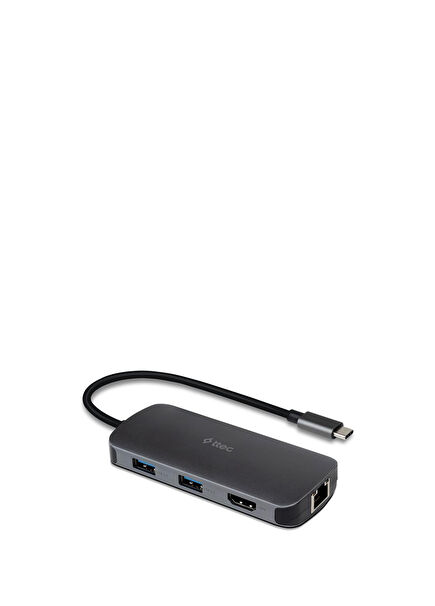 8 Port USB-C USB-C 100W PD 3.0+HDMI+GB Ethernet+ 2*USB-A 3.2+USB-A 2.0+SD+microSD Usb Çoğaltıcı