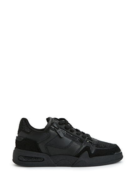 Ghost Black Men's Leather Sneakers