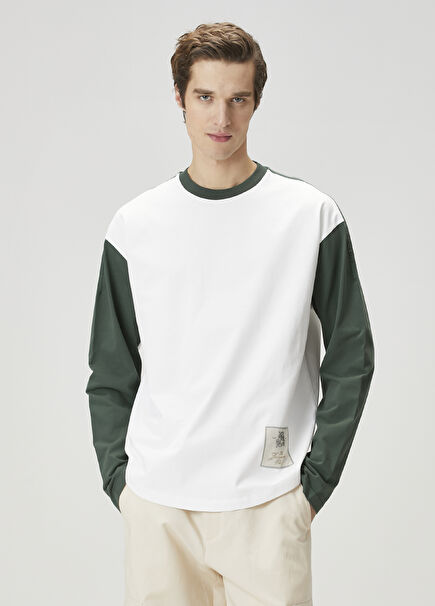 The Baseball White Green T-Shirt