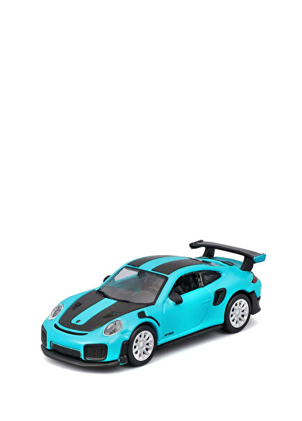 Speed Icons 1:64 Porsche 911 GT2 RS Miami Mavi Oyuncak Araba