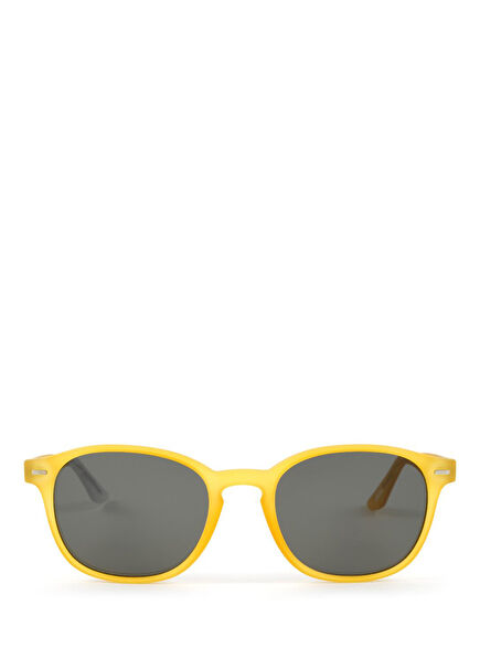 The General Polycarbonate Yellow Sunglasses