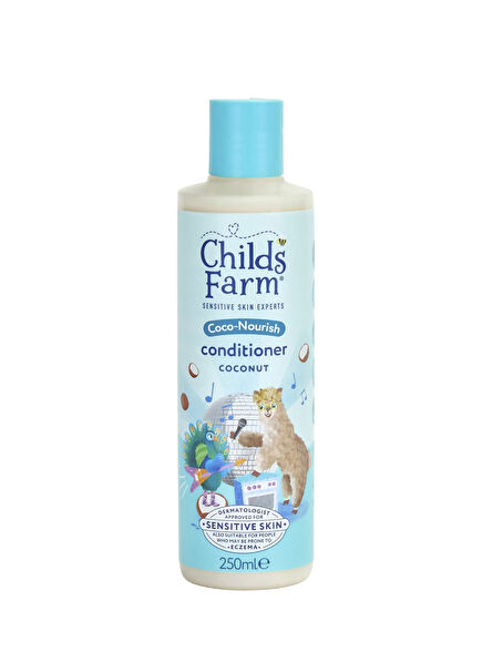 Children's Conditioner for Dry and Curly Hair with Coconut Extract 250ml