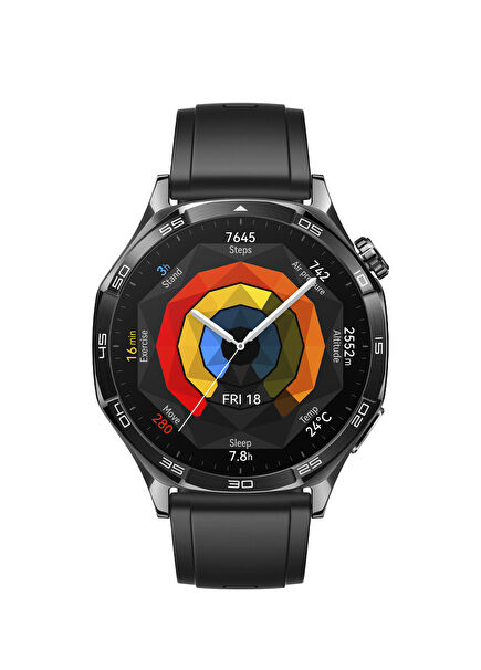 Watch GT 5 Pro Siyah 46 mm Akıllı Saat
