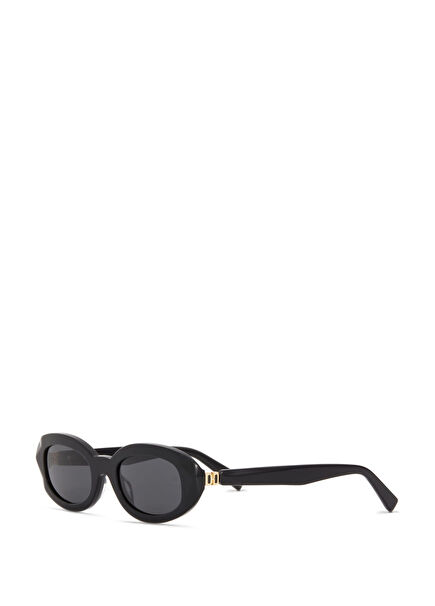 HM 1706 C1 Black Acetate Women's Sunglasses