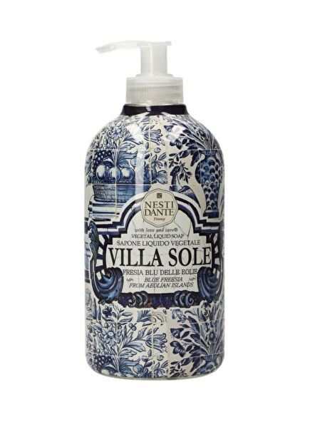 Villa Sole Fresia Blu Delle Eoilie Frezya Çiçeği Antioksidan Özellikli Duş Jeli 500 ml