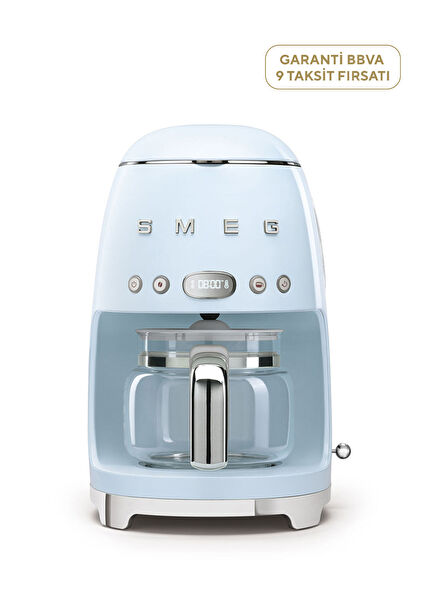 DCF02PBEU 50's Style Pastel Blue Filter Coffee Machine