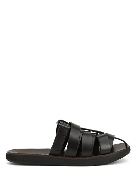 Black Men's Slippers