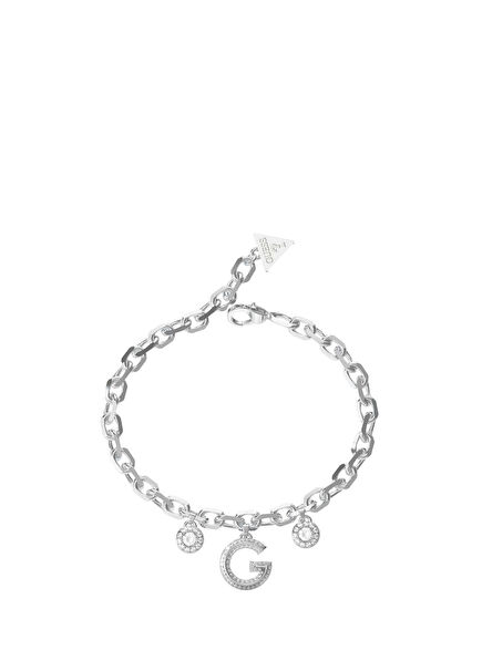 JGUJUBB05445JWRHS Metalik Gri Çelik Kadın Bileklik