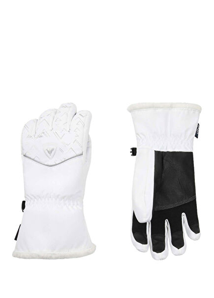 Temptation Impr G Beyaz Kadın Kayak Eldiveni