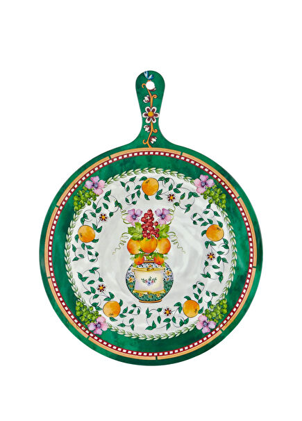 Carpe Diem Desenli Melamin Kesme Tahtası