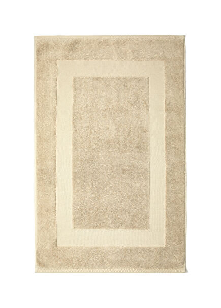 Beige Bath Mat 60x90 cm