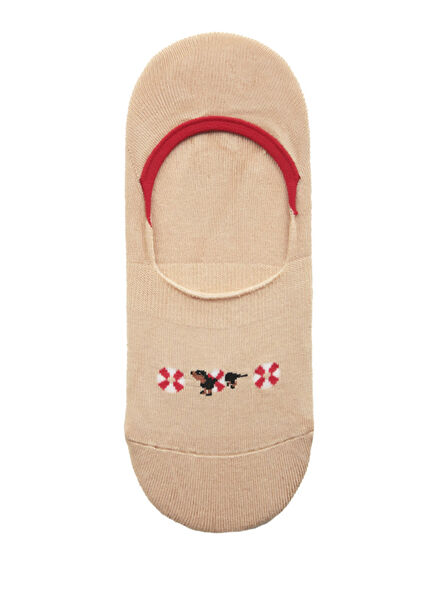 Dachshund Sausage Dog Patterned Bamboo Women's Ballet Flats