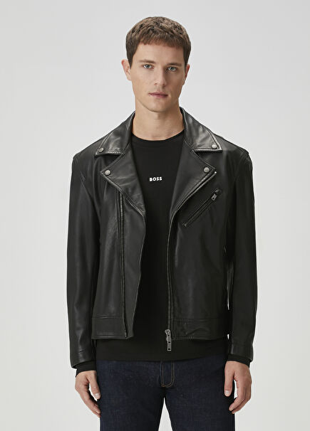 Jolush Black Leather Jacket