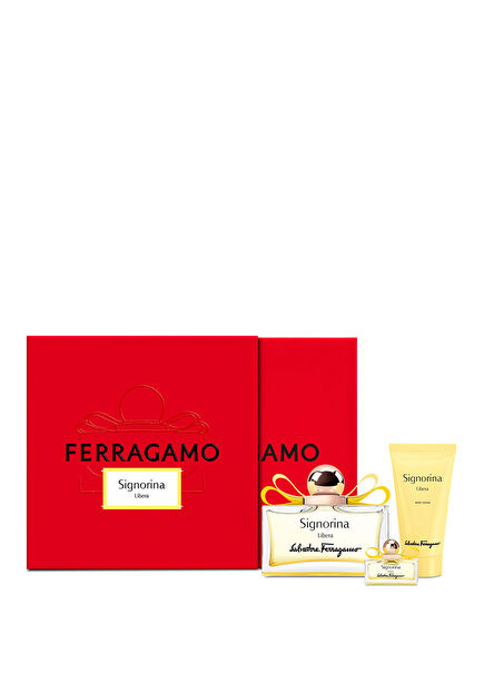 Signorina Libera EDP 100 ml Kadın Parfüm + Vücut Losyonu + Mini Parfüm Set