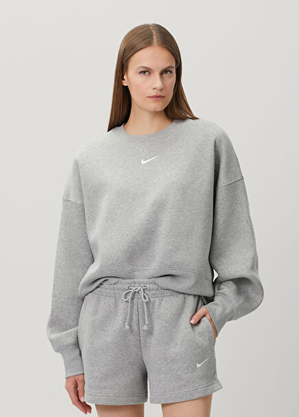 Sportswear Phoenix Fleece Gri Oversize Sweatshirt